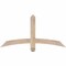 Ekena Millwork Bellingham Smooth Timber Gable Bracket, Douglas Fir, 48"W x 24"H x 3 1/2"D x 3 1/2"F, 12/12 Pitch GBW048X24X0404BEL00SDF - alternate 1